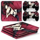 Anime Girl Vinyl Decal PS4 pro Skin for PlayStation 4 Console & 2 dualshocks