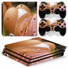Beautiful Girl Vinyl Decal PS4 pro Skin for PlayStation 4 Console & 2 dualshocks
