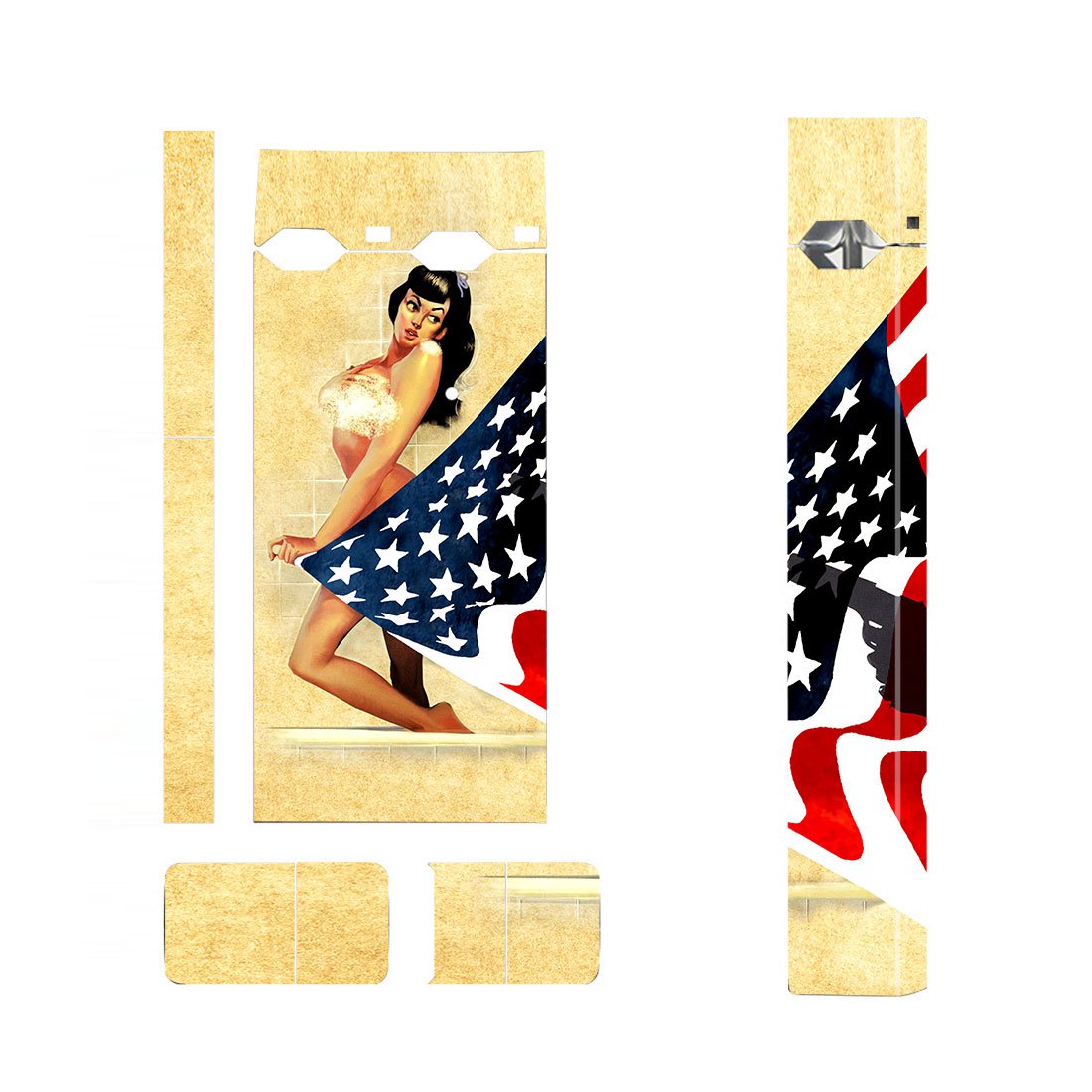 American Girl Skin Decal for JUUL