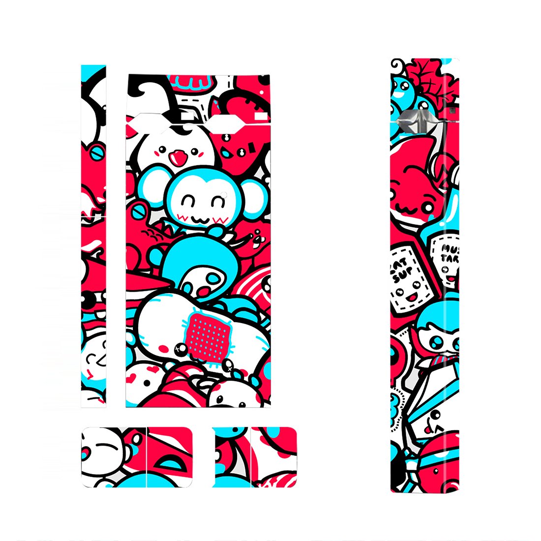 Sticker Bomb Skin Decal for JUUL