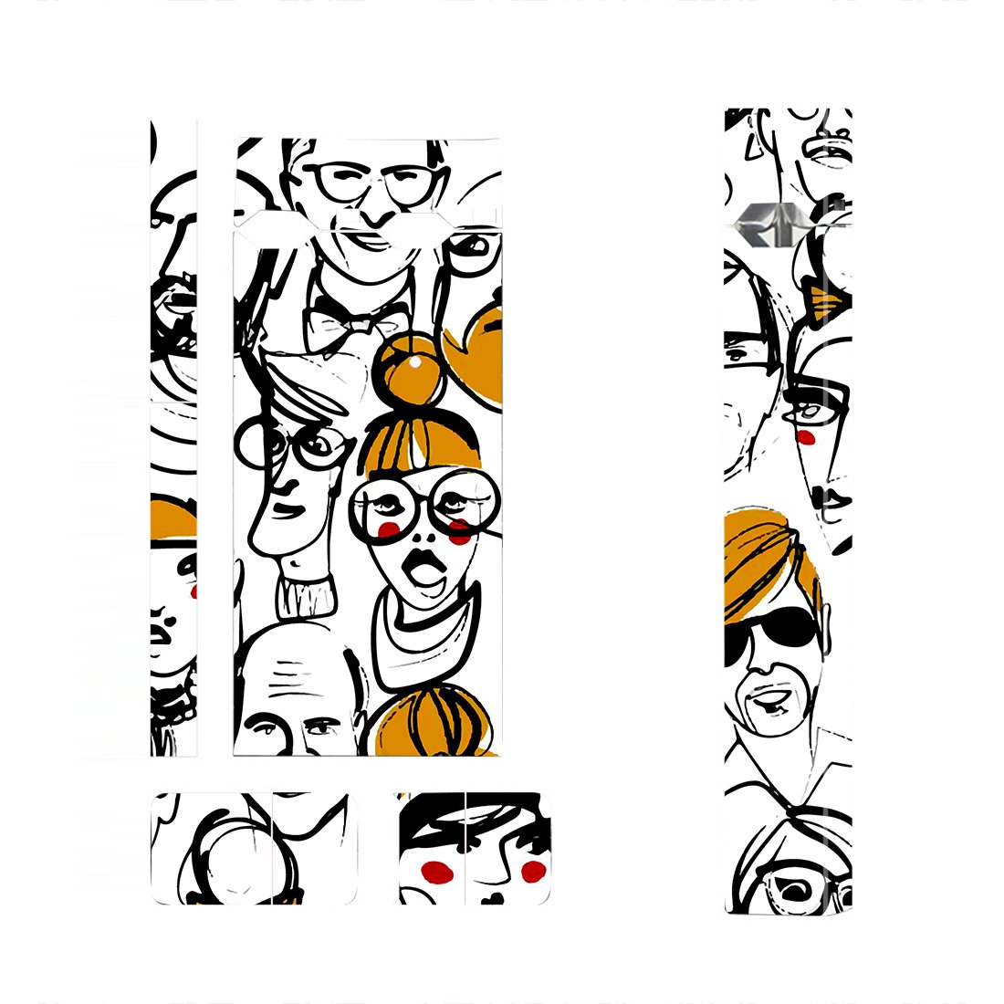 Sticker Bomb Skin Decal for JUUL
