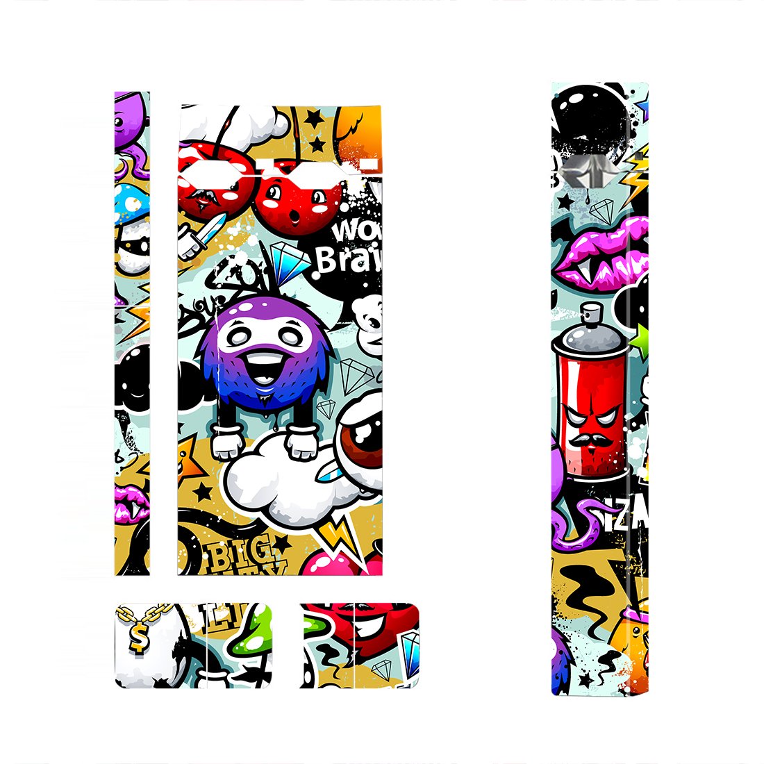 Sticker Bomb Skin Decal for JUUL