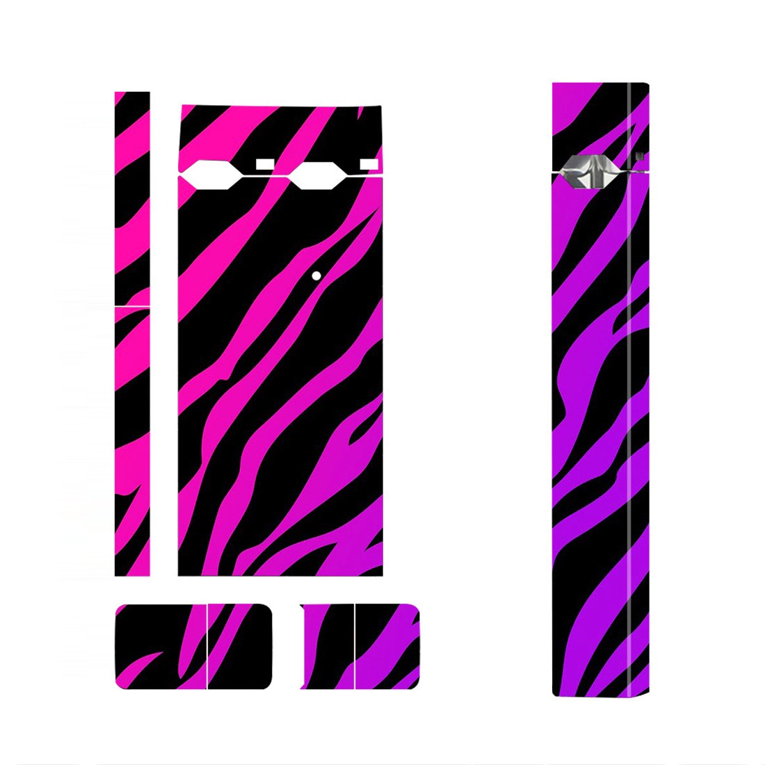 Pink Zebra Skin Decal for JUUL