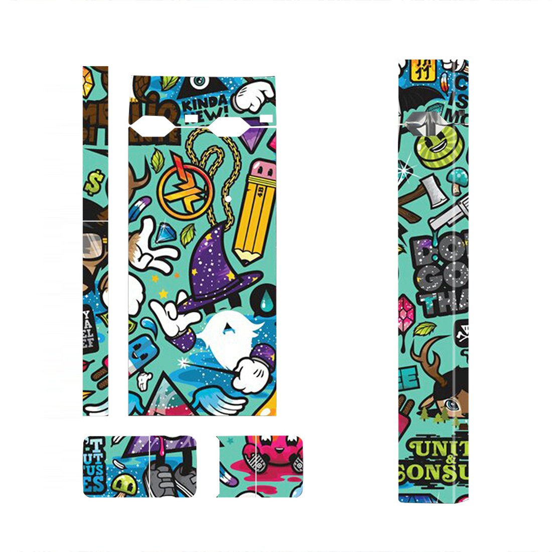 Sticker Bomb Skin Decal for JUUL