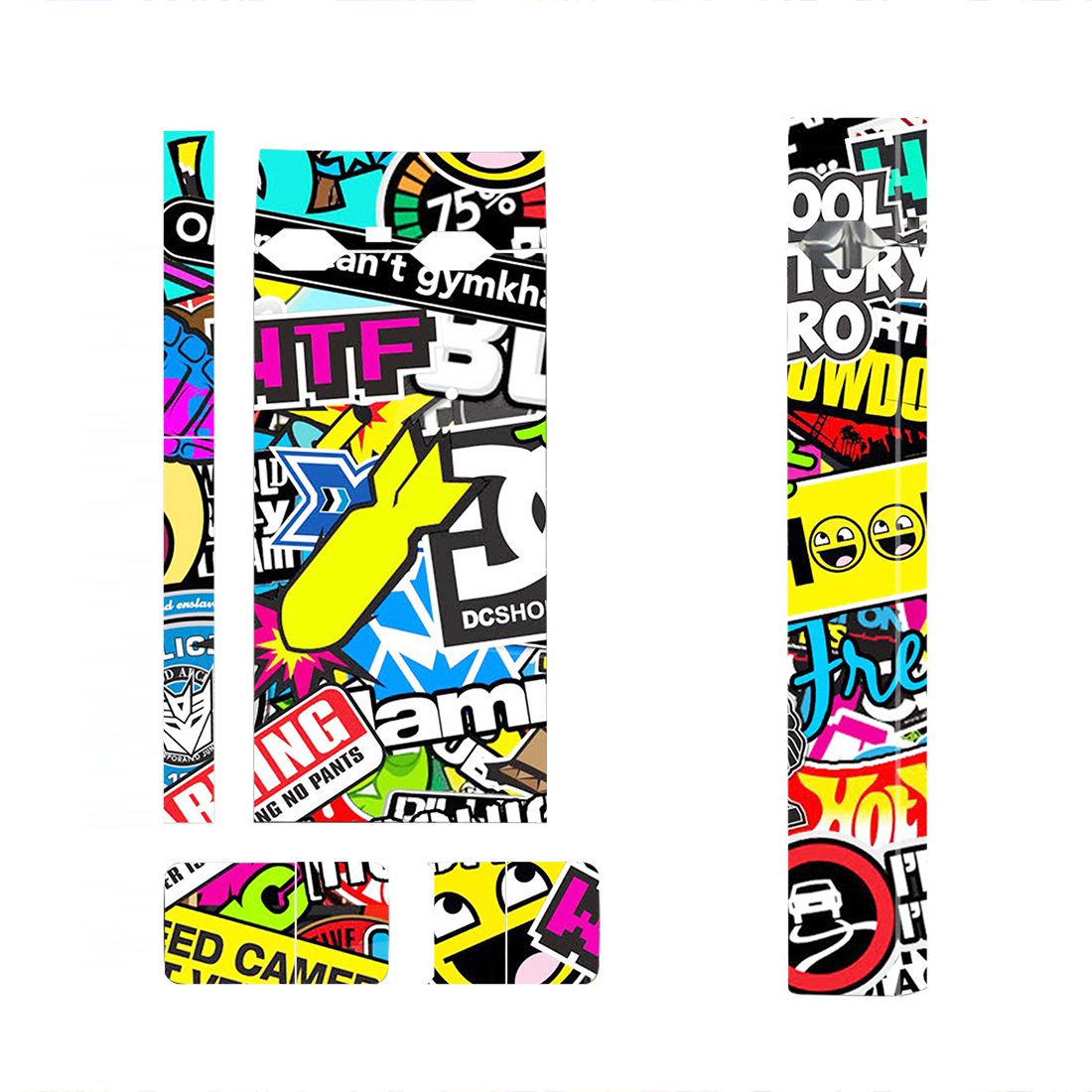 Sticker Bomb Skin Decal for JUUL