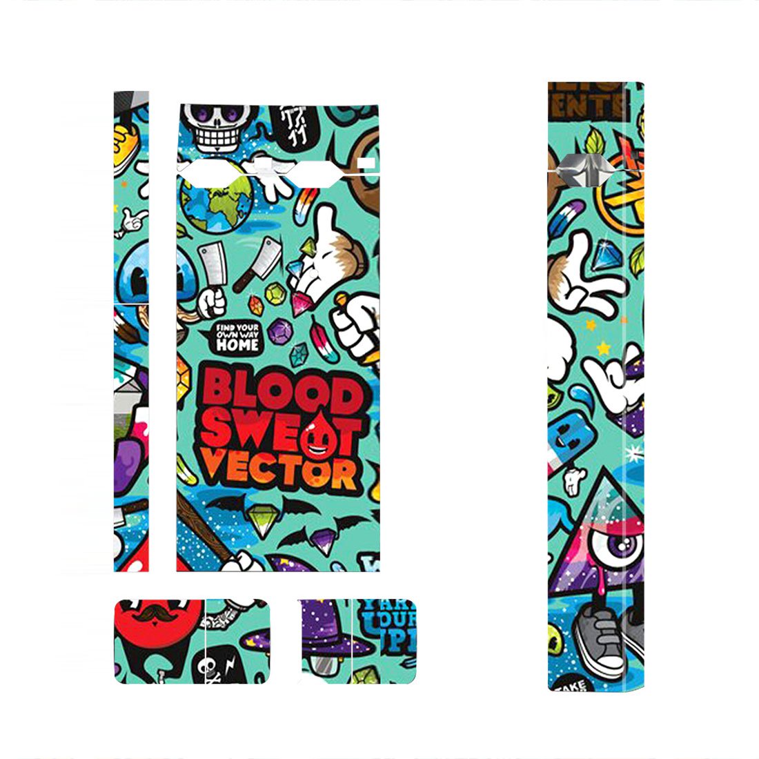 Sticker Bomb Skin Decal for JUUL