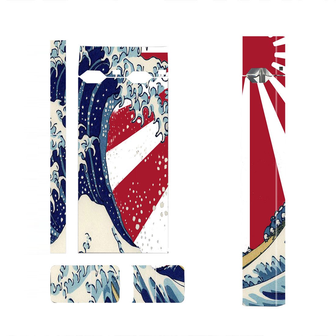 Wave Abstraction Skin Decal for JUUL