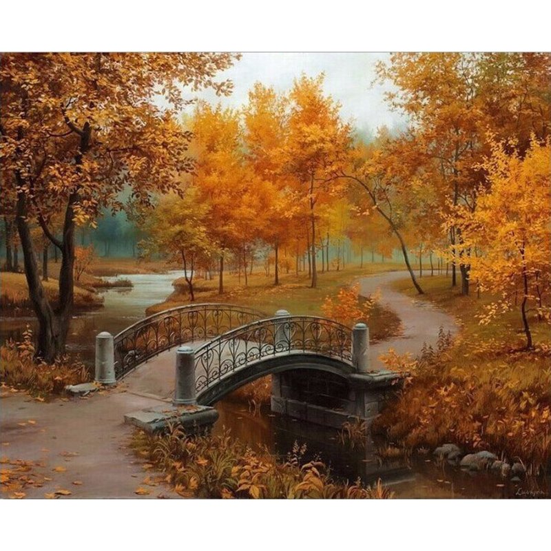Autumn Alley DIY Acrylic - NOT AVAILABLE AT THE MOMETN