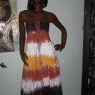 Tie Dyed Staples Dress Sexy Dress S/M Tie Dyed Staples Dress Sexy Dress S/M