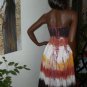Tie Dyed Staples Dress Sexy  Dress S/M
