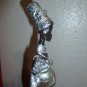 Stunning 17 1/2" Tall Exotic African Silver Wrap and Mother of pearl Gown NWT
