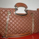 Nicole Lee Elegant Handbag Padded Texture NWT