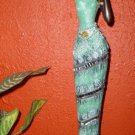 Exotic African Tribal Woman Queen-Figurine 19'", Hand-Painted- Rhinestone Exotic African Tribal Woman Queen-Figurine 19'", Hand-Painted- Rhinestone
