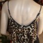 Lopard spagetti Strap flar top Top M
