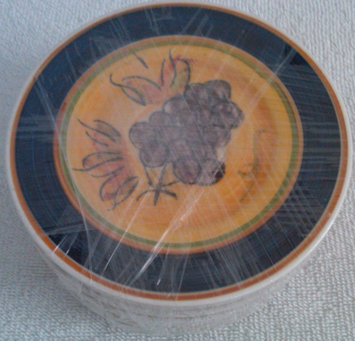 GIBSON GRAPES DESSERT PLATES