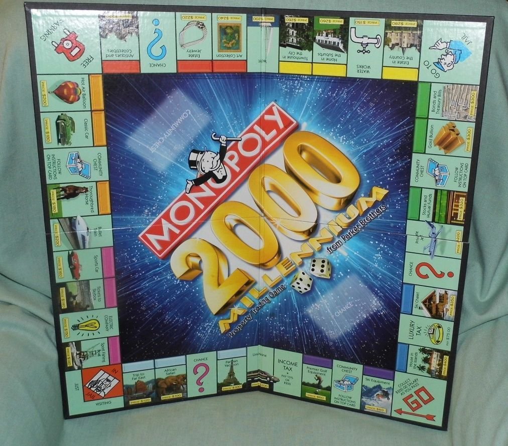 Monopoly 2000 Millennium Edition Board Game