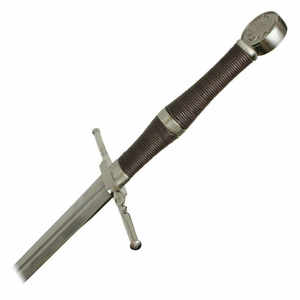 Two-Handed Sword of Witcher Geralt of Rivia w/ Sheath & Leather Strap NEW