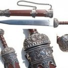 Gladius Roman Sword Gladiator Julius Caesar w/Scabbard