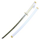 Metal Fant Demon Slayer Samurai Replica Sword Agatsuma Zenitsu Sword w/Scabbard