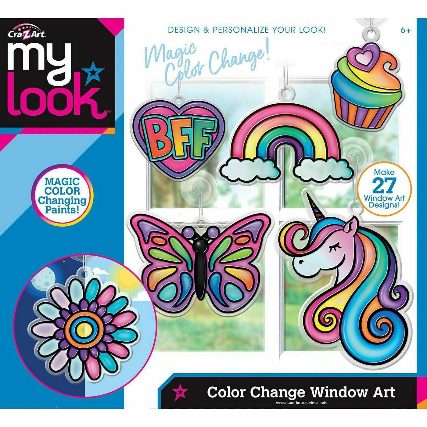 My Look Color Change Window Art by Cra-Z-Art - Set of 3