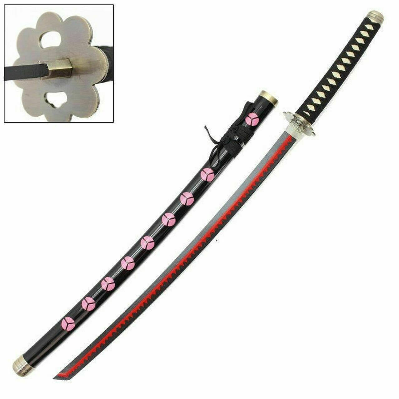 Roronoa Zoro S Shusui One Piece Anime Sword Red Hamon