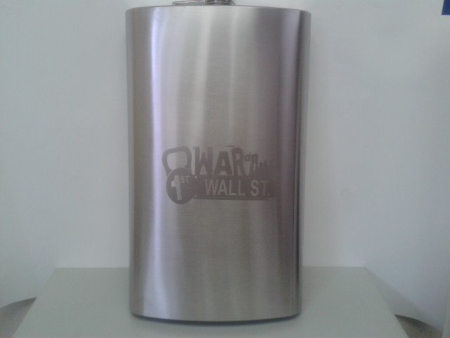 FREE Personalized Engraved 64 oz Flask