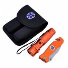 Free Personalized EMS Knife-Flashlight Combo