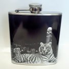 Urban Tiger Hip Flask 6 oz