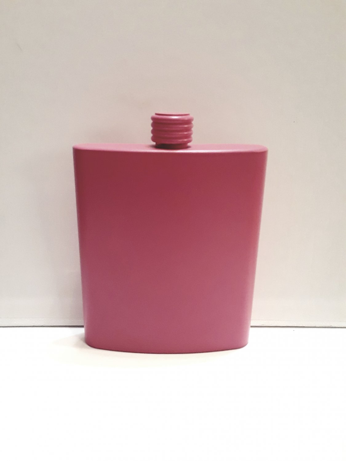 7 oz Matte Pink Colored Hip Flask
