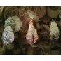 Amethyst wrapped crystal necklace - Silver wire