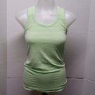 Green Athleta Tank Top Womens Size Small Gap Lightweight Semi Transparent Summer