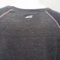 Womens Avia Workout Shirt Gray Pink Trim Size Extra Large