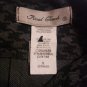 Womens Final Touch Mini Skirt Size Small Black Gray Houndstooth Career Wear