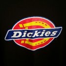 Mens Dickies Black T-shirt Size XL Bright Horseshoe Logo Tee