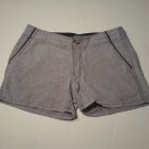 Columbia Sportswear Womens Shorts Size 4 PFG Blue Oxford Omni Shade UPF 30