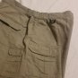 Reel Legends Performance Clothing Size 40 Mens Khaki Shorts Cargo Hiking Pockets