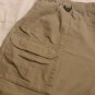 Reel Legends Performance Clothing Size 40 Mens Khaki Shorts Cargo Hiking Pockets