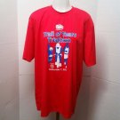 Trail of Tears Triathlon Shirt September 2013 A4 Brand Red Size Large Polyester