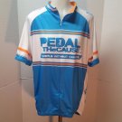 Mens Primal Cycling Jersey XXL Triple Rear Pocket 3/4" Hidden Zipper Adverts