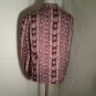 Levi Strauss Women's Blouse Purple Floral Size Large 16 Vintage Made in USA