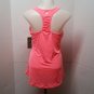Old Navy Active Pink Workout Top NWT Womens Sz Small Go Dry Semi Fitted Racerbck