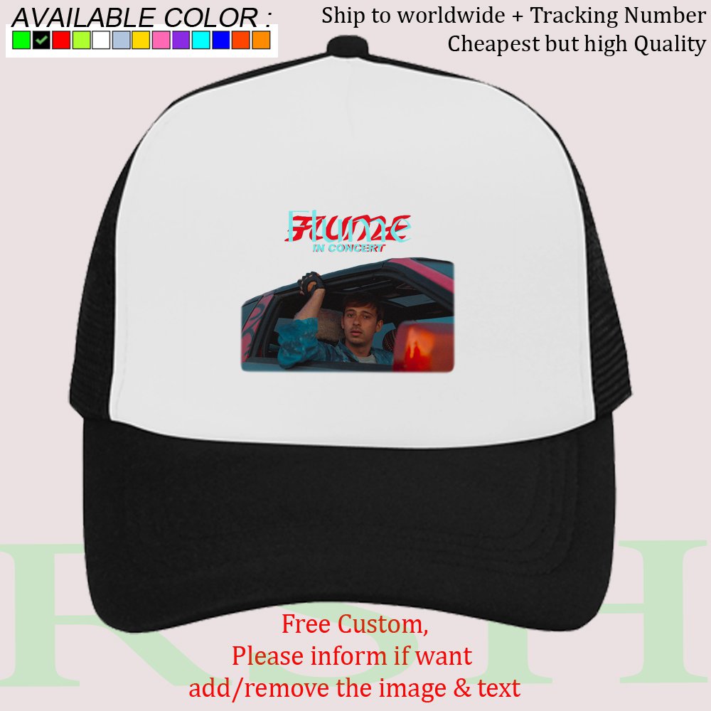 FLUME TOUR Concert Hat Cap