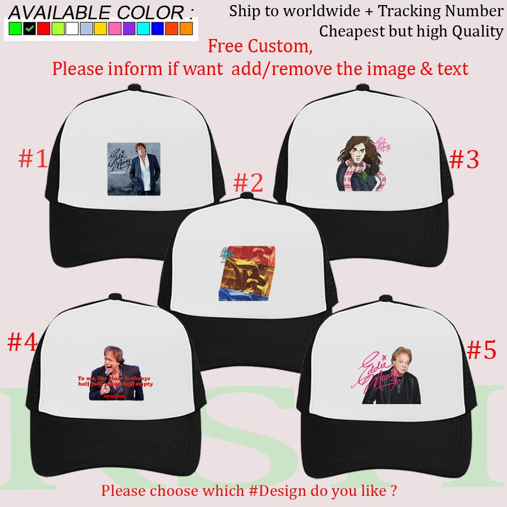 EDDIE MONEY Concert Hat Cap