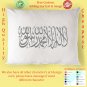 The Black Banner Standard Ar Rayah Al Liwa Muhammad Muslim Islamic Symbol Album Pillow Case