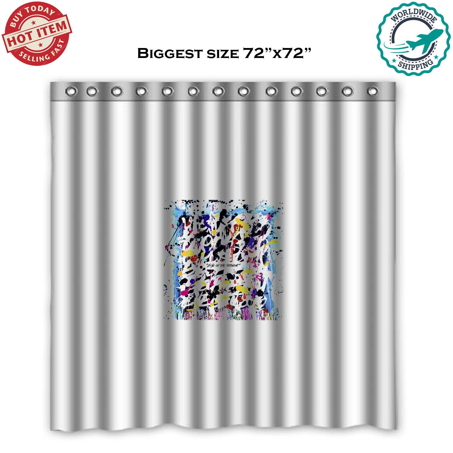One Ok Rock 3 TOUR Album Concert Shower Curtain