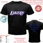 Los Angeles Lakers 2 NBA Basketball Sport Shirt All Size Adult S - 5XL Kids Infants Toddler