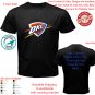 Oklahoma City Thunder 3 NBA Basketball Sport Shirt All Size Adult S - 5XL Kids Infants Toddler