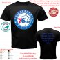Philadelphia 76ers 3 NBA Basketball Sport Shirt All Size Adult S - 5XL Kids Infants Toddler