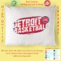 Detroit Pistons 1 NBA Basketball Sport Pillow Case