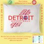 Detroit Pistons 2 NBA Basketball Sport Pillow Case